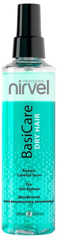 Двухфазный спрей-кондиционер увлажняющий Dry Hair Biphase Nirvel