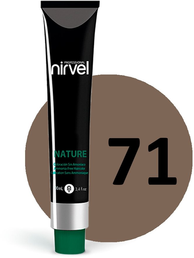 Nirvel NATURE Коричневый пепельный ряд 71