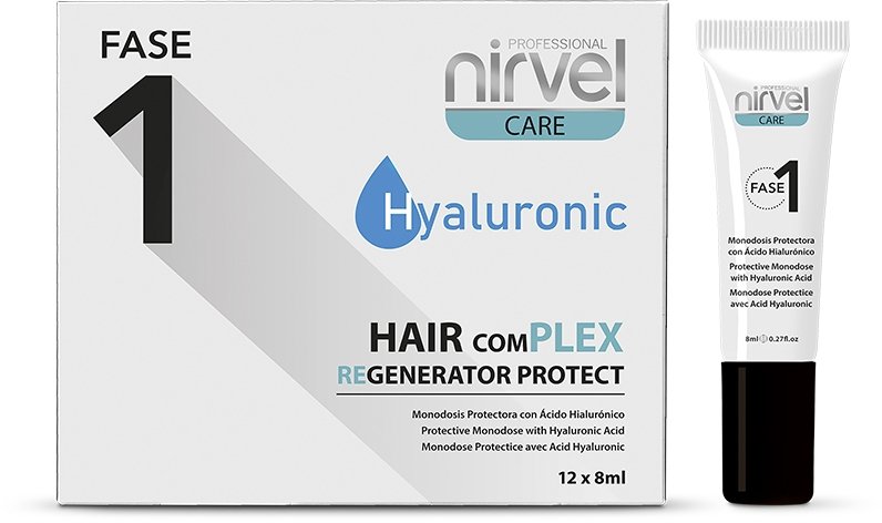 Защитный крем с гиалуроновой кислотой Fase 1 / Nirvel Hair Complex Regenerator Protect 