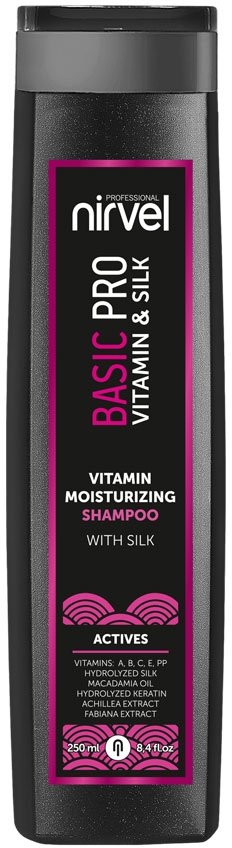 Шампунь увлажняющий с витаминами и шелком/ Vitamin moisturizing shampoo with silk