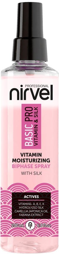 Двухфазный спрей-кондиционер увлажняющий с витаминами и шелком / Vitamin moisturizing biphase